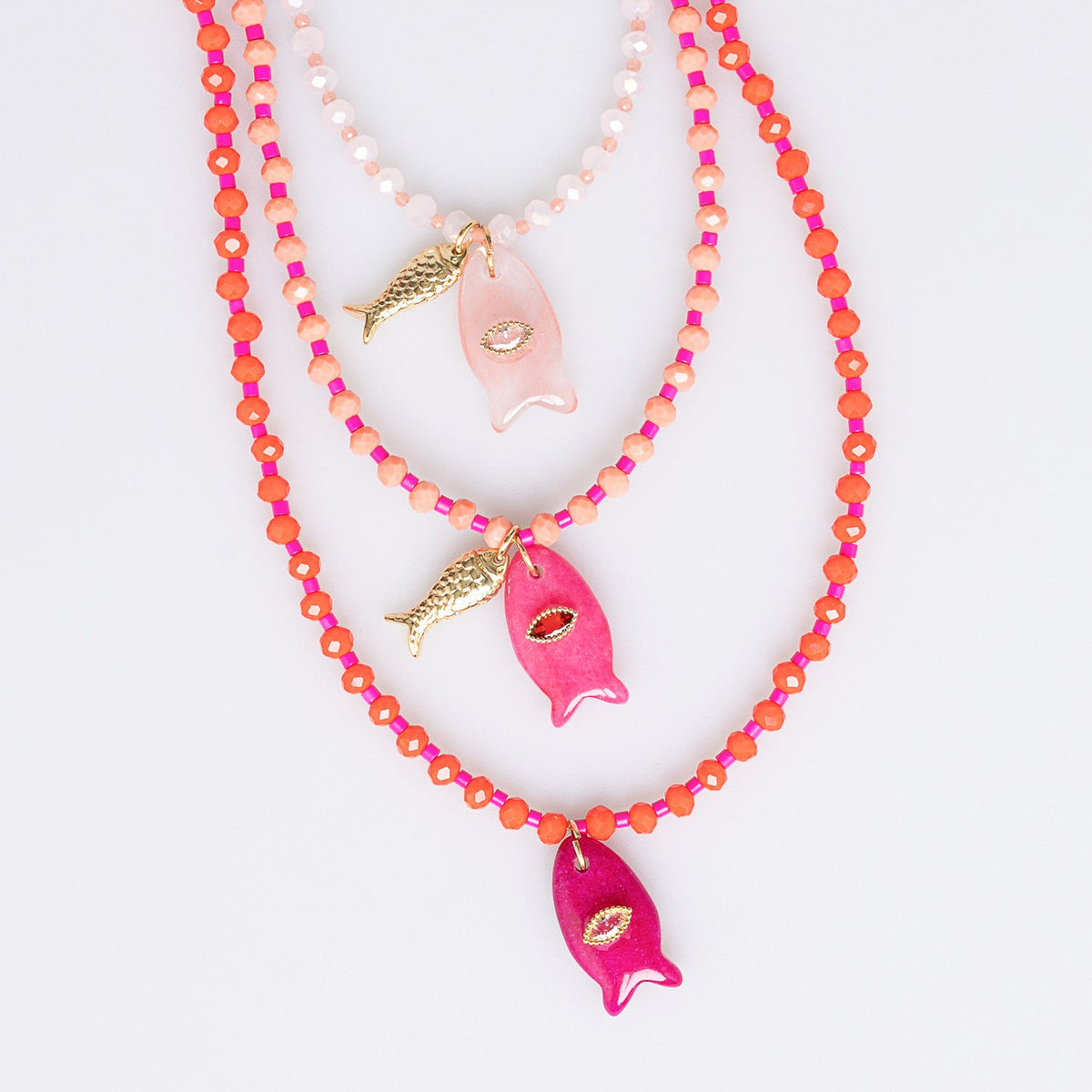 Fish Charm Necklaces