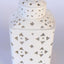 White Square Cut Out Ginger Jar