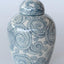 Blue Swirl Ginger Jar
