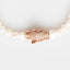 White beaded bracelet