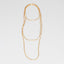 Gold Beaded Long Necklace
