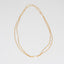 Gold Beaded Long Necklace