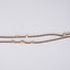 Tawny Gold Beaded Long  Necklace