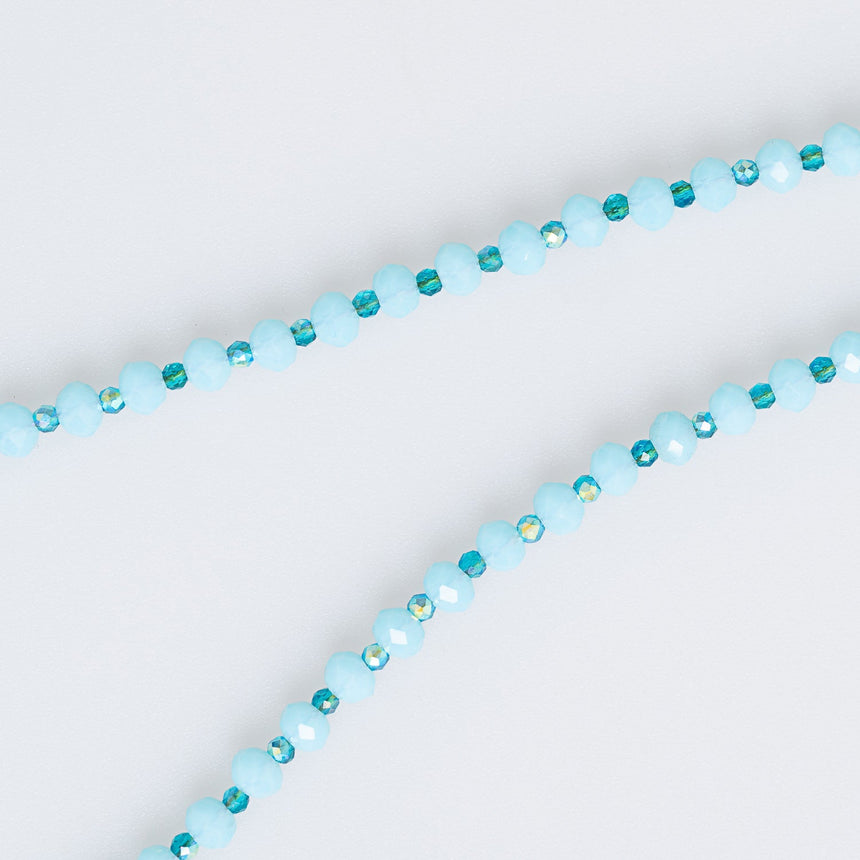 Aqua Fish Charm Necklace