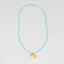 Aqua Fish Charm Necklace