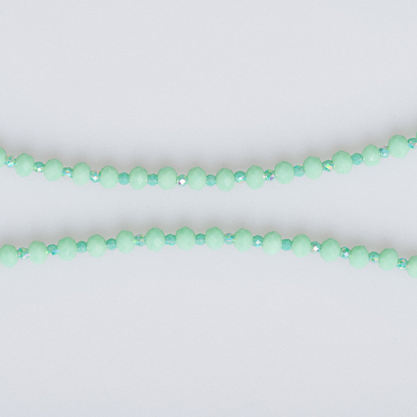 Mint Fish Charm Necklace