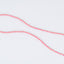 Peach and Pink Fish Charm Beaded Necklace