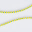 Yellow and Turquiose Fish Charm Beaded Necklace