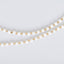 White Heart Stone Long Necklace