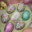 White Bunny & Green Egg Plate