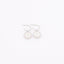 Silver Star Hoop earrings