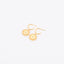 Gold Star Hoop earrings