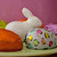 White Bunny & Green Egg Plate